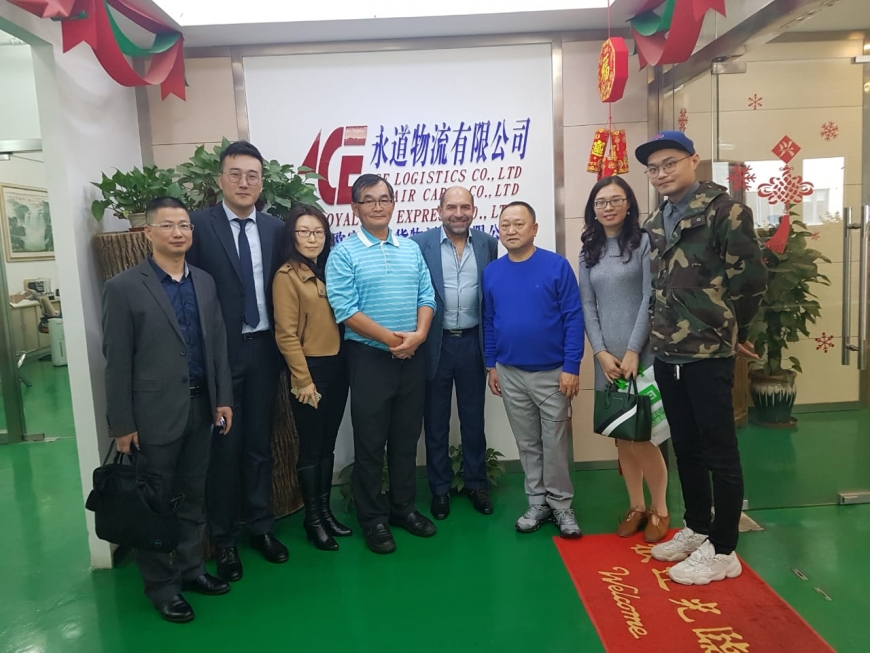 Nuestro presidente en China